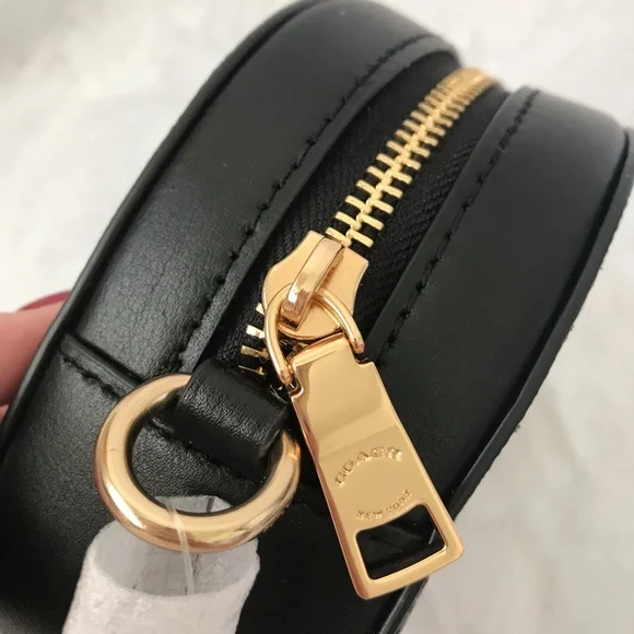 Nwt! Coach Peanuts Mini Serena Crossbody Signature with Woodstock Print - Picture 5 of 13